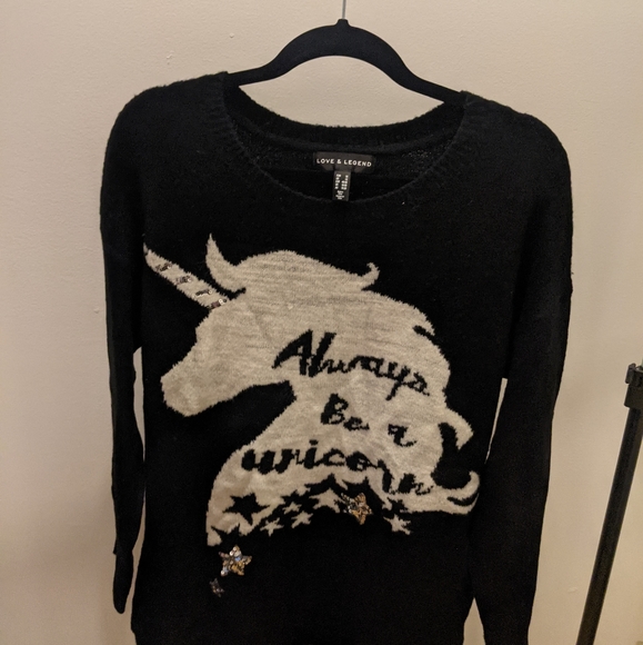 Love & Legend Unicorn Sweater - Picture 2 of 3